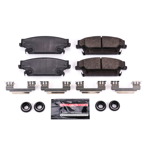 PowerStop Z23 Evolution Sport Carbon-Fiber Brake Pads With Hardware