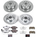 PowerStop Z26 Street Performance Ceramic Brake Pad and Drilled & Slotted Rotor K