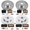 PowerStop Z23 Daily Driver Carbon-Fiber Ceramic Brake Pad and Drilled & Slotted