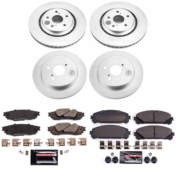 Z23 Daily Driver Premium Carbon-Fiber Ceramic Brake Pad and Fully Coated Rotor K