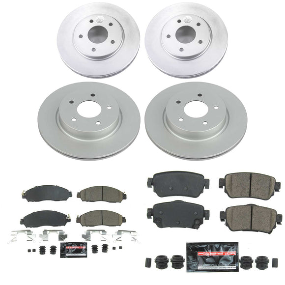 Z23 Daily Driver Premium Carbon-Fiber Ceramic Brake Pad and Fully Coated Rotor K