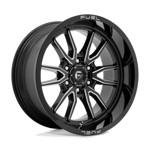 20x9 Fuel Off-Road D761 Clash Gloss Black Milled 8x180 ET1 CB124.2 Wheel Rim