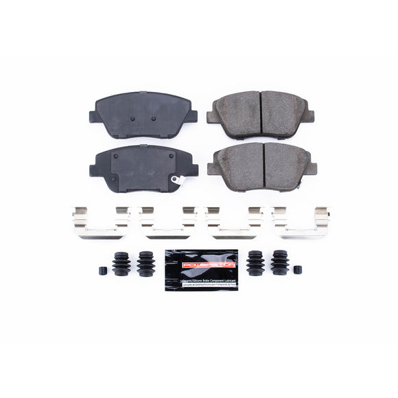 PowerStop Z23 Evolution Sport Carbon-Fiber Brake Pads With Hardware