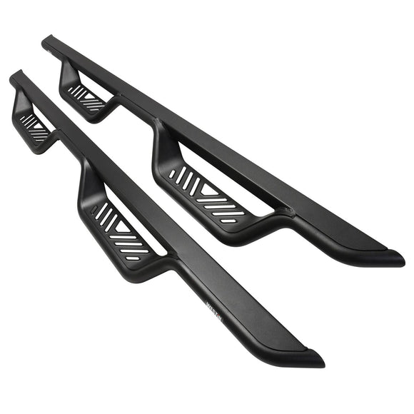 Westin Outlaw Drop Nerf Step Bars Powder Coated Textured Black Steel 20-13565