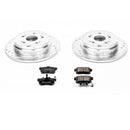 PowerStop Z23 Daily Driver Carbon-Fiber Ceramic Brake Pad and Drilled & Slotted