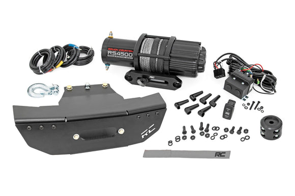 Rough Country RS4500S Winch Mount Kit For Polaris RZR Turbo S