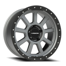 18x9 Vision 350 Ojos Satin Grey Wheel 5x114.3 ET12 CB83
