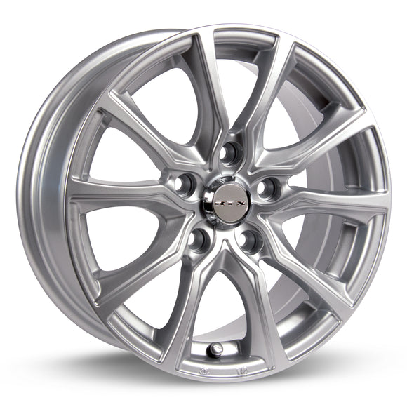 18x8 RTX Contour Silver 5x120 ET35 wheel/rim