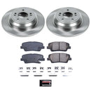 PowerStop OE Stock Replacement Low-Dust Ceramic Brake Pad and Rotor Kit