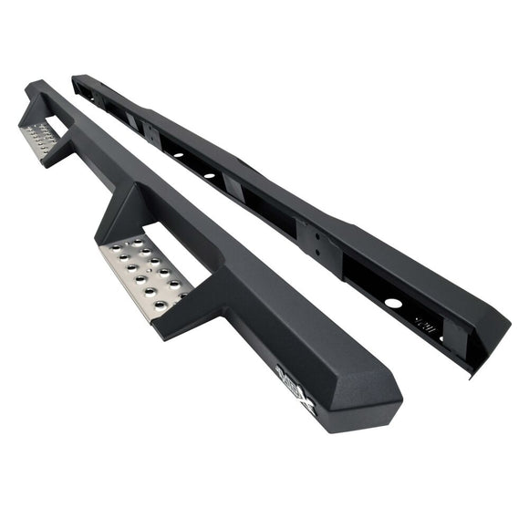Westin HDX Stainless Drop Nerf Step Bars Textured Black 56-127852