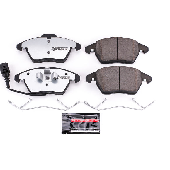 PowerStop Z26 Street Performance Carbon-Fiber Ceramic Brake Pads With Hardware