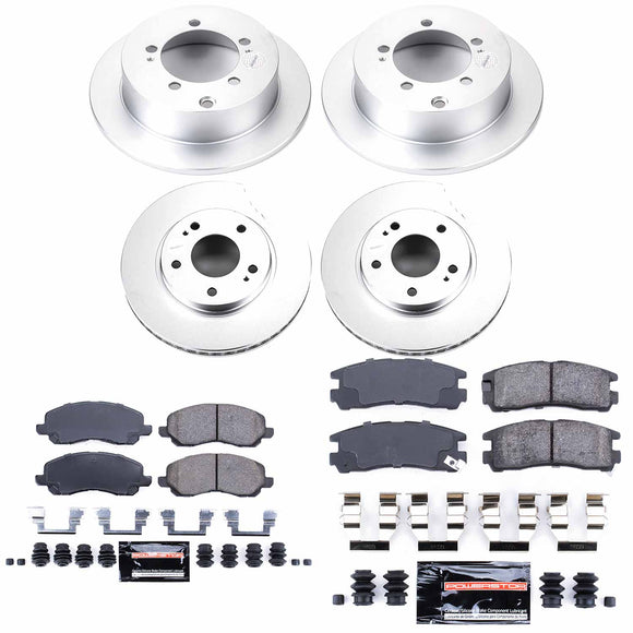 Z23 Daily Driver Premium Carbon-Fiber Ceramic Brake Pad and Fully Coated Rotor K