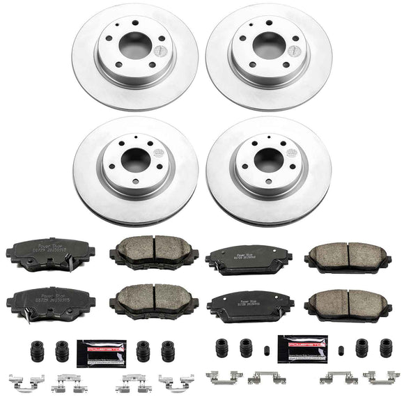 Z23 Daily Driver Premium Carbon-Fiber Ceramic Brake Pad and Fully Coated Rotor K