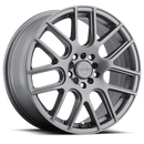 15x6.5 Vision 426H Cross Gunmetal 5x108 5x114.3 5x4.25 5x4.5 ET38 Wheel