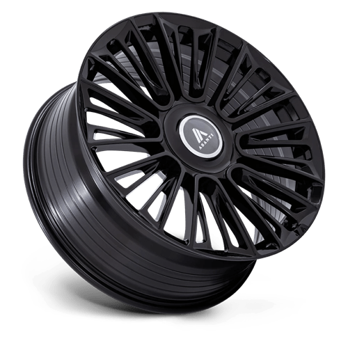 24X10 Asanti Black AB049 Premier Gloss Silver 5x112 ET20 Wheel Rim