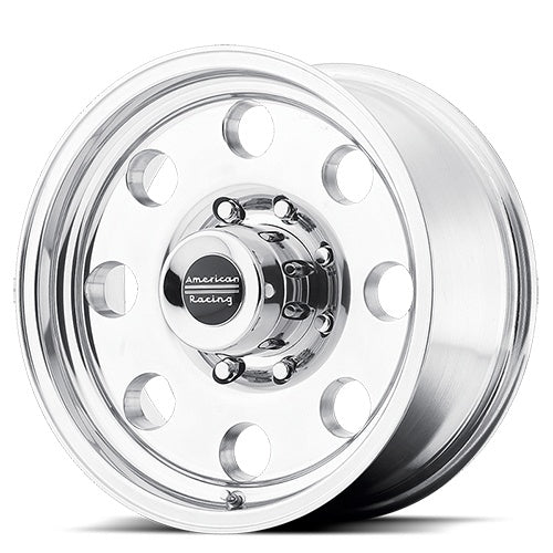 16x10 American Racing Baja Polished Wheel/Rim 5x139.7 16-10 5-139.7 ET-25