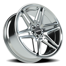 22x9.5 Vision 476 Wedge Chrome Wheel 6x139.7 ET30 CB78.1