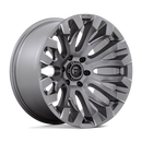 20x9 Fuel Off-Road D830 Quake Gray 5x114.3 ET1 CB72.56 Wheel Rim