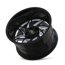 20X10 Cali Off-Road Gemini Black-Gloss Wheel/Rim 5x127 ET-25 9112-2173BM