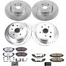 PowerStop Z26 Street Performance Ceramic Brake Pad and Drilled & Slotted Rotor K