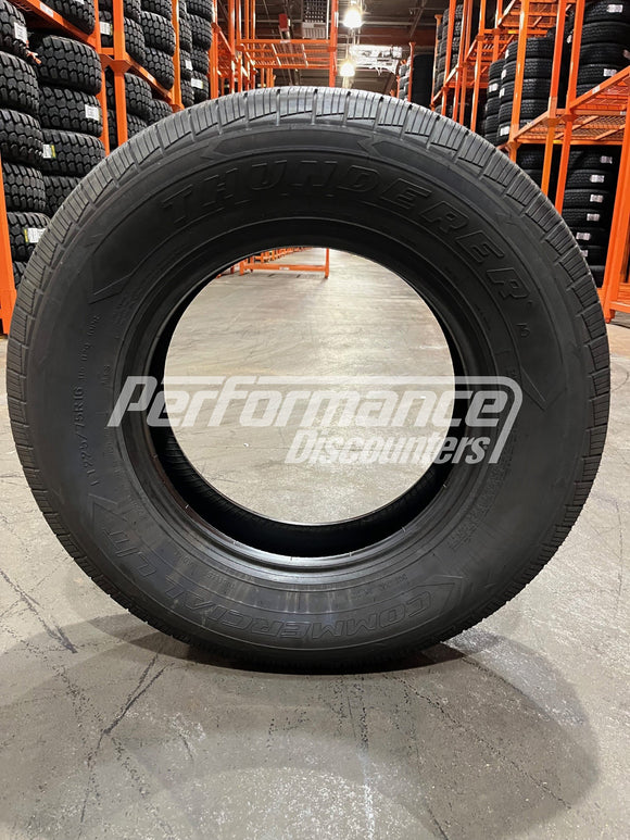 Thunderer Commercial CLT Tire(s) 225/75R16 LRE BSW 225/75-16 75R R16 2257516