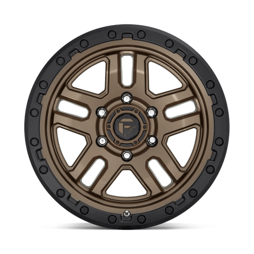 18x9 Fuel Off-Road D702 Ammo Matte Bronze Black Bead Ring 6x139.7 ET1 Wheel