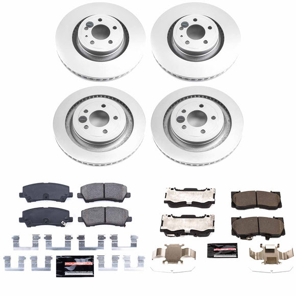 Z23 Daily Driver Premium Carbon-Fiber Ceramic Brake Pad and Fully Coated Rotor K