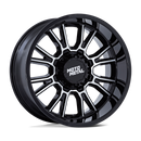 20X9 Moto Metal MO810 Legacy Gloss Black Machined 8X170 ET20 Wheel Rim