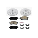 PowerStop Z23 Daily Driver Carbon-Fiber Ceramic Brake Pad and Drilled & Slotted