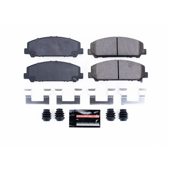 PowerStop Z23 Evolution Sport Carbon-Fiber Brake Pads With Hardware