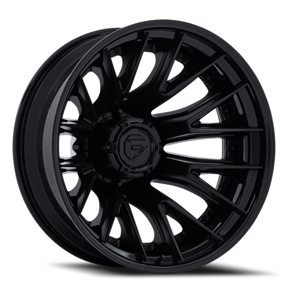 24x8.25 Fuel Off-Road Catalyst Dually Matte Black Wheel 8x210 ET-221 CB154.3