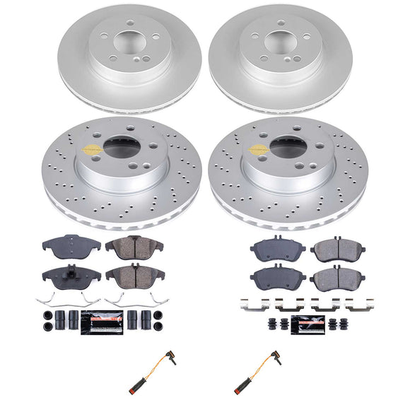 Z23 Daily Driver Premium Carbon-Fiber Ceramic Brake Pad and Fully Coated Rotor K