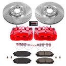 PowerStop Z23 Daily Driver Carbon-Fiber Ceramic Pads Drilled & Slotted Rotor & C