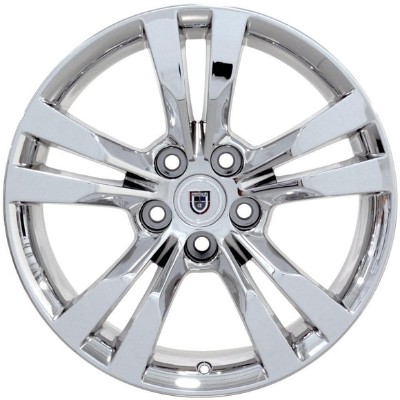 18" Replica Wheel CA15B Fits Cadillac CTS Rim 18x8.5 Chrome Wheel