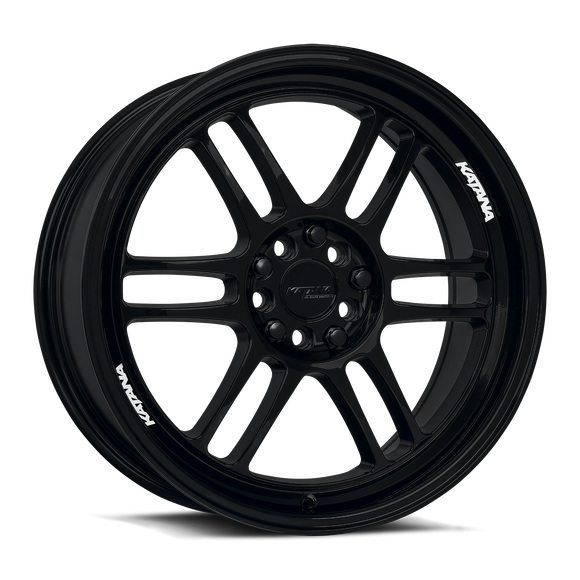 Katana KR02 Matte Black 5x100/114.3 ET40 CB73.1Wheel Rim