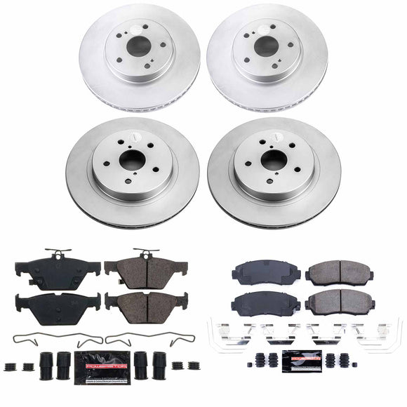 Z23 Daily Driver Premium Carbon-Fiber Ceramic Brake Pad and Fully Coated Rotor K