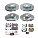 PowerStop Z26 Street Performance Ceramic Brake Pad and Drilled & Slotted Rotor K