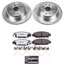 PowerStop Z26 Street Performance Ceramic Brake Pad and Drilled & Slotted Rotor K