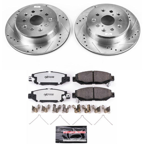 PowerStop Z26 Street Performance Ceramic Brake Pad and Drilled & Slotted Rotor K