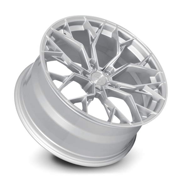 20x10 Dolce Performance ARIA Gloss Silver Machined Face Wheel 5x120 ET40 CB72.56