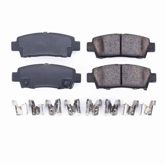 PowerStop Z17 Evolution Ceramic Brake Pads With Hardware