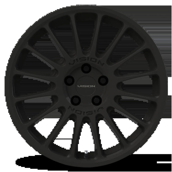 17x7 Vision 477 Monaco Satin Black 5x110 ET38 Wheel Rim
