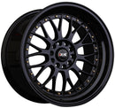 20x10.5 XXR 521 Black / Gold Rivets 5x114.3/120 ET30