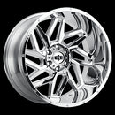 22x10 Vision 361 Spyder Chrome 8x180 ET-19 Wheel Rim-1