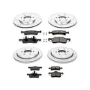 PowerStop Z23 Daily Driver Carbon-Fiber Ceramic Brake Pad and Drilled & Slotted