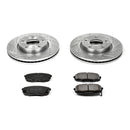 PowerStop Z23 Daily Driver Carbon-Fiber Ceramic Brake Pad and Drilled & Slotted