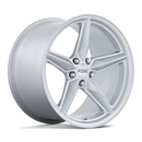 19X11 Foose 1PC F174 CF8 Gloss Silver 5X120 ET43 Wheel Rim