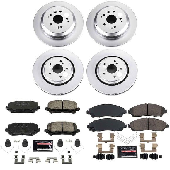 Z23 Daily Driver Premium Carbon-Fiber Ceramic Brake Pad and Fully Coated Rotor K