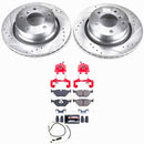 PowerStop Z23 Daily Driver Carbon-Fiber Ceramic Pads Drilled & Slotted Rotor & C