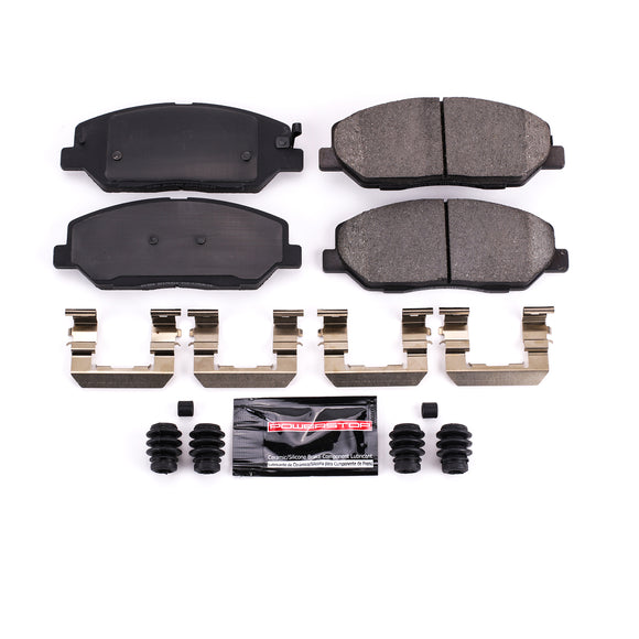 PowerStop Z23 Evolution Sport Carbon-Fiber Brake Pads With Hardware